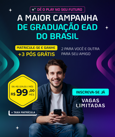 Graduação EAD FASUL Turbinada com IA Ganhe 10 cursos de IA na sua Área + 2 Pós Grátis